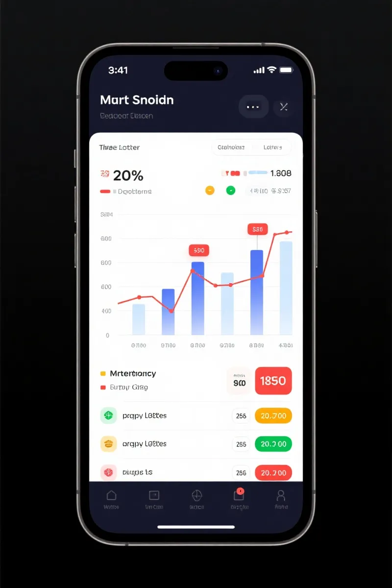 幸运飞艇 APP 界面展示